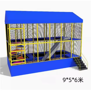 Parque de Diversiones Infantil Interior/Exterior con Zona de Juegos Suave y Trampolín - Product Image 6