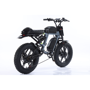 Bicicleta Eléctrica Super de 20 Pulgadas, 1000w, 48v, 52v, de Largo Alcance, con Neumáticos Gruesos, <span class=keywords><strong>73</strong></span>, con Batería de Litio Dual - Product Image 2
