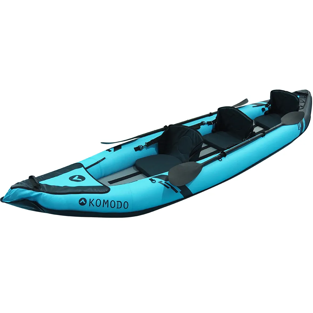 Alta qualità intex pacific extreme pedal militare leggero gonfiabile sit on top kayak Set con remi e gonfiatore in alluminio