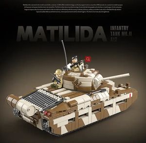 Venta al por mayor ejército militar tanques <span class=keywords><strong>de</strong></span> <span class=keywords><strong>batalla</strong></span> juguete modelo bloque <span class=keywords><strong>de</strong></span> construcción DIY ladrillo educativo construcción tanques juguete - Product Image 6