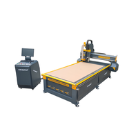 Machine de découpe CNC 4x8 pieds 1325 à haut rapport qualité-prix avec couteau vibrant et caméra CCD, adaptée à l'industrie de la publicité sur bois