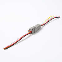 Deutsch series connector 2 4 6 8 12 pin dt04 dt06 tahan air diagnostik plug socket deutsch male female cable dt wiring harness