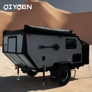 Mini Remorque Cuisine de Luxe Tout-Terrain 4x4 avec Suspension Indépendante et Étanche pour <span class=keywords><strong>Camping</strong></span> Extérieur et Voyage en Caravane – Soldes - Product Image 3