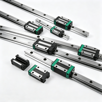 Glissière de guidage linéaire à traitement de surface personnalisé, en acier à haute teneur en carbone, acier inoxydable, usinée CNC, pour équipement d'automatisation