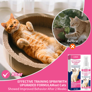 Spray Répulsif pour Chats, Dissuasion pour l'Entraînement Canin, Correction du Comportement <span class=keywords><strong>de</strong></span> Mastication, Protection des Meubles Contre les Griffures des Animaux - Product Image 2