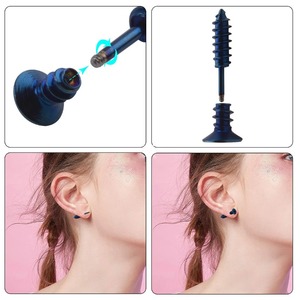 1 Paire de Boucles <span class=keywords><strong>d</strong></span>'Oreilles Punk en Acier Inoxydable, Clous Anti-Allergiques Unisexe, Piercing à Vis Croisées, Bijoux, Cadeaux pour Fêtes et Anniversaires - Product Image 5