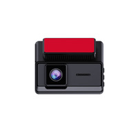Caméra embarquée double objectif 2.4G/5G WiFi, enregistrement avant 4K et arrière 1080P, écran IPS 3.16 pouces, module GPS externe, ADAS+BSD, vision nocturne supérieure