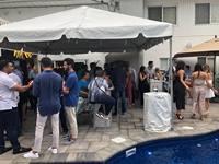 Carpa de Aluminio para Todas las Estaciones de Alta Demanda, 10x10 Pies, Techo de PVC Impermeable de Alta Resistencia, Refugio para Campamentos y Reuniones al Aire Libre