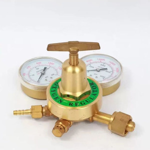 Kit de soudage et de découpe tout en cuivre, chalumeau à acétylène avec manomètres et flexibles pour travaux métalliques - Product Image 3