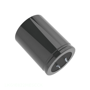 Distribuidor Autorizado, Condensador de Aluminio con Orificio Pasante 8200UF 20% 25V SNAP TH LKG1E822MESCCK 8200 uF - Product Image 1