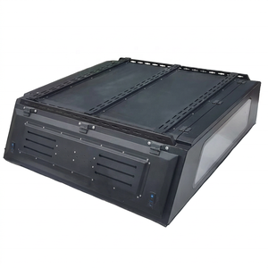 Couvercle de benne rigide pliable manuel haut de gamme, étanche et verrouillable, pour pick-up 4x4, <span class=keywords><strong>4</strong></span> portes, avec capot haut, type canopy pour camping - Product Image 3