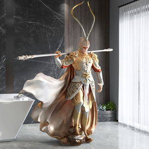Statuette populaire Black Myth Sun Wukong, statue de Goku, sculpture personnalisée, figurine de Wukong - Product Image 6