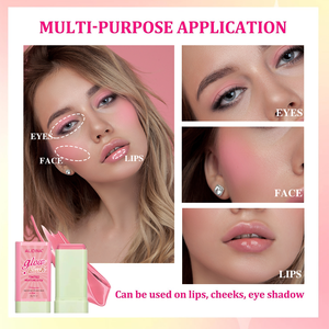 T personalizado <span class=keywords><strong>de</strong></span> larga duración todo en uno crema colorete para mejillas ojos labios impermeable labio mejilla tinte <span class=keywords><strong>maquillaje</strong></span> rubor hidratante Stick - Product Image 4