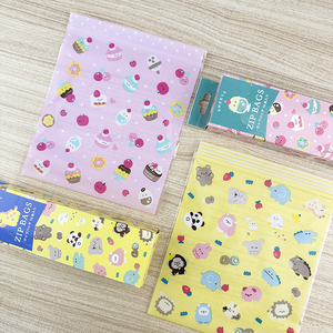 Nuevas bolsas de sellado favoritas, bolsas Ziplock de dibujos animados bonitos impresas personalizadas, sello seguro de colores vibrantes para embalaje de alimentos, bolsa Ziplock de plástico - Product Image 6