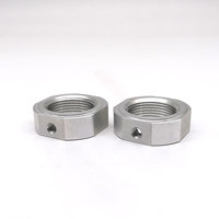 M10-1.5 SERRATED ZINC DIN 6923 HEX FLANGE NUT Baja Karbon 1/4-20 Mur Flange Seng Bening dengan Permukaan Berknur