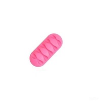 Organiseur de câbles magnétique adhésif en silicone HY7, clips portables pour la gestion des câbles de bureau, pour fabricant de placards, marque personnalisée