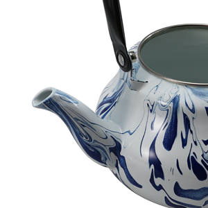 <span class=keywords><strong>Pichet</strong></span> à eau chaude en porcelaine <span class=keywords><strong>émaillé</strong></span>e épaisse en forme de café et théière à eau glacée - Product Image 5