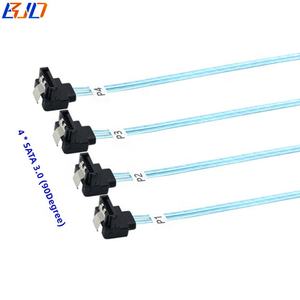 MINI SAS SFF-8643 Host TO 4 x SATA 3.0เชื่อมต่อมุมขวาคู่<span class=keywords><strong>ฮาร์ด</strong></span><span class=keywords><strong>ดิ</strong></span><span class=keywords><strong>ส</strong></span>ก์เป้าหมายข้อมูล<span class=keywords><strong>สาย</strong></span>50เซนติเมตร100เซนติเมตร - Product Image 4