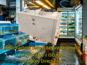 Unidad de Condensación para Almacenamiento en Frío Industrial con Compresor Scroll Copeland ZB, Condensador Tipo U, R404A, Descarga Superior, <span class=keywords><strong>CEU</strong></span> 5-15HP - Product Image 1