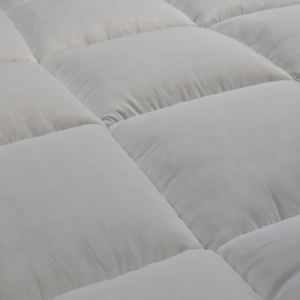 Extra 10cm Grosso Branco Microfibra Poliéster Cama Colchão Topper Quilted & Foldable Tamanho Personalizado Popular Uso Doméstico Estilo - Product Image 4