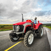 Penjualan terlaris 120 HP traktor pertanian baru dengan 4x4 traktor besar 4 penggerak roda mesin otomatis kualitas tinggi dengan roda