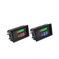 Medidor de Batería para Vehículos Eléctricos, Impermeable, Digital, con Pantalla LED, para Baterías de Plomo-Ácido y Litio, Modelo MJT, 12V 24V 36V 48V 60V 72V 84V