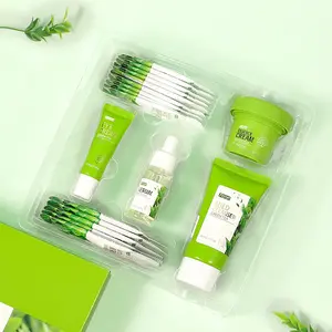 Wholesale Beauty Skin Care Products Green Tea Skincare Set 6-Piece Facial Care Sets Cosmetics For Women