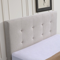 Cadre de lit classique rembourré Lit King Size moderne personnalisé Tête de lit en gros
