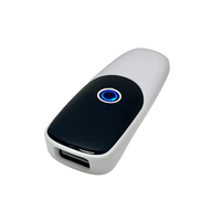 Minilector de código de barras portátil, lector de código de barras inalámbrico, 2,4G + BT, 1D, 2D, tamaño de bolsillo