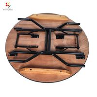 Meuble Commercial en bois, Table pliante, pour Banquet, location de fête de mariage, h