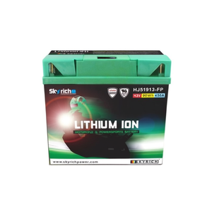 Skyrich HJ51913-FP แบตเตอรี่ลิเธียมไอออนใหม่12V 7.5Ah 450A การเปลี่ยนกระแส90Wh รถจักรยานยนต์ผลิตในอิตาลี - Product Image 3