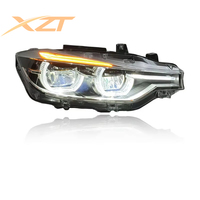 Accessoires de voiture, phare pour BMW F30 F35, phares LED 12-18, interrupteur DRL, passage du blanc au jaune, modules, nouveau design
