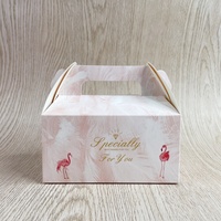Boîtes à gâteaux rigides en carton recyclable avec gaufrage, taille et couleur personnalisées, emballage de boulangerie en gros en Chine