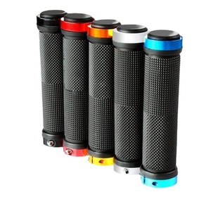 Puños para manillar de bicicleta de 22,2 mm, de goma antideslizante, para bicicleta de montaña y bicicleta de piñón fijo - Product Image 4