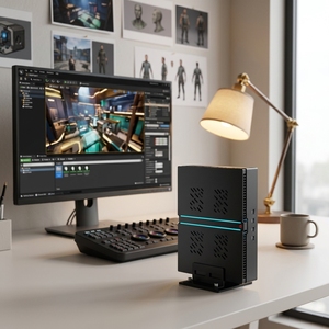 คอมพิวเตอร์เกมมิ่งขนาดเล็ก Core I5-12400F RTX 3060 12G การ์ดจอแยก 2TB NVMe SSD สำหรับงาน CAD ระดับมืออาชีพ รองรับ Windows 11 Pro - Product Image 1