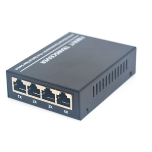 Transceptor de fibra óptica Gigabit Ethernet al por mayor convertidor de medios de fibra RJ45 10/100M/1000M monomodo - Product Image 2