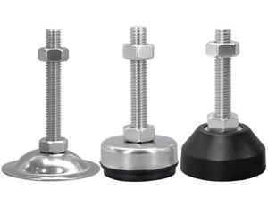 مسامير سيليكون لدعم القدم من النايلون قابلة للتعديل ، مسامير تثبيت التسوية ، قاعدة تثبيت الانزلاق ، تسوية أثاث القدمين - Product Image 1