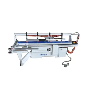 80mm Maximum cutting thickness automatic sliding table saw for woodworking