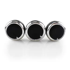 factory price Air Condition Knob Cover sticker For Honda CITY CRIDER AC Heat Control Switch Car Accessories 3 PCS /LOT