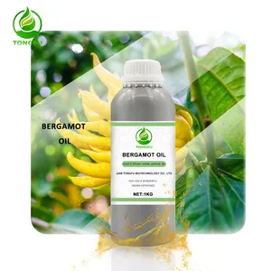 Aceite esencial de bergamota orgánico natural puro 100% de alta calidad para masaje de la piel