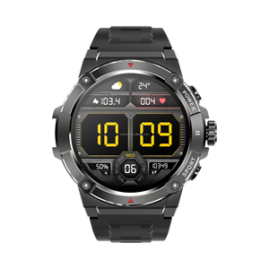 Reloj Inteligente Android para Hombre con Pantalla AMOLED HD, Videollamadas, GPS, WIFI, Resistencia al Agua IP68, Funciones Deportivas, Correa de Silicona, Función de Calendario HW009 - Product Image 6