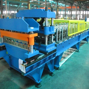 Machine <span class=keywords><strong>de</strong></span> profilage <span class=keywords><strong>de</strong></span> tôles en acier pour toitures métalliques avec engrenages et moteur 380V, garantie 1 an, Liming - Product Image 2