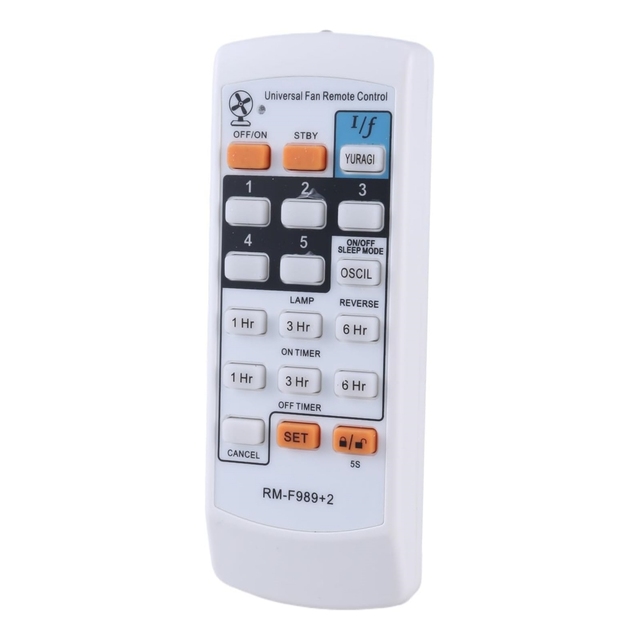 Electric Fan Remote Control RMF989+2 Fan Controller with Timer Control
