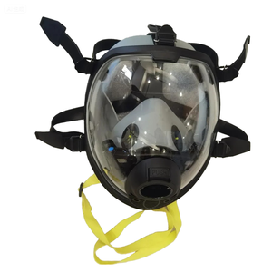 Ayonsafety en136 độ nét cao chống sương mù màn hình và đầu lên màn hình (HUD) Hệ thống Silicon Mặt nạ đầy đủ cho lính cứu hỏa mỏ - Product Image 4