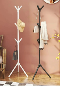Multi Hook Clothes Rack <b>Stand</b> Tree Branch Shape Mobile and Convenient <b>Coat</b> Rack for Home Living Room Dormitory Clothing Storage - Product Image 6