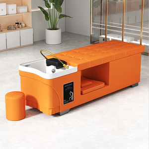<span class=keywords><strong>Cama</strong></span> Moderna para Lavado de Cabello con Masaje Tailandés y Lavabo de Cerámica para Salón de Belleza y Spa - Product Image 5