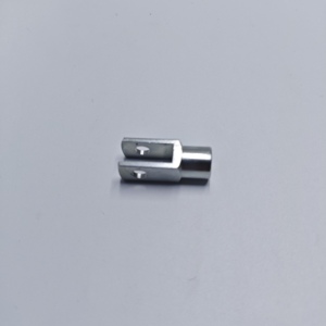 Tùy chỉnh hình chữ U <span class=keywords><strong>CNC</strong></span> gia công đấm Threaded thép mạ kẽm Pin - Product Image 1