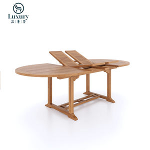 <span class=keywords><strong>Conjunto</strong></span> de <span class=keywords><strong>Mesa</strong></span> <span class=keywords><strong>y</strong></span> <span class=keywords><strong>Sillas</strong></span> de Lujo Moderno de Madera Maciza de Teca para Jardín con <span class=keywords><strong>Mesa</strong></span> Ovalada para 10 Personas Muebles de Patio <span class=keywords><strong>Exterior</strong></span> - Product Image 4