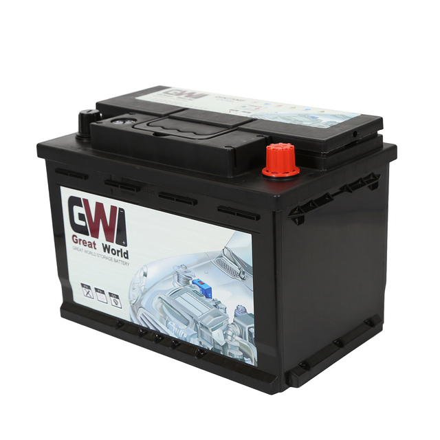 Latest Technology High Quality 57539MF 12v Korean Hybrid Auto Agm Car Battery