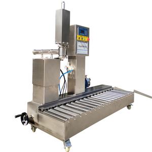 Llenadoras de tambor medidas corrosivas de pintura CE equipo de llenado de pintura de dosis grande llenado de barril químico una boquilla 5l 10l 20l 200BPH - Product Image 2